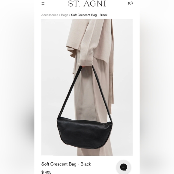 St. Agni Soft Crescent Bag